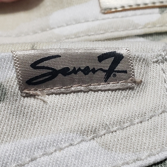 Seven7 Sz10 Skinny Easy Fit Camo Cuffed Jean - Picture 9 of 16